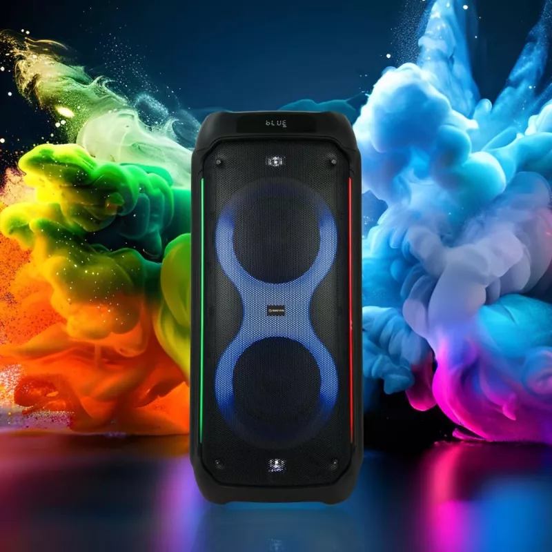 Manta SPK0805B140 Pallas Altoparlante Bluetooth portatile, 15W, nero