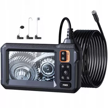 MANTA WORKSHOP TELECAMERA ISPEZIONE ENDOSCOPIO 5M FULL HD LCD IPS per TUBI MOTORE