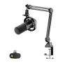 MAONO PD200WS microfono dinamico (nero) – USB/XLR cardioide con RGB e monitoraggio a latenza zero