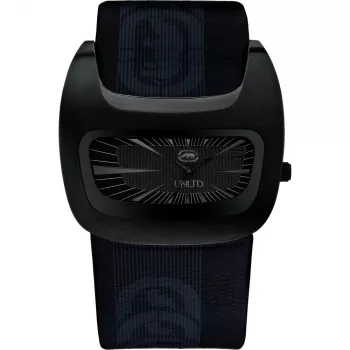 MARC ECKO E16077G2S Orologio uomo al quarzo analogico 50mm acciaio inox quadrante nero