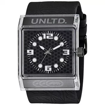 Marc Ecko Orologio analogico al quarzo uomo E08513G6 44 mm quadrante nero cinturino in silicone