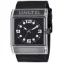Marc Ecko Orologio analogico al quarzo uomo E08513G6 44 mm quadrante nero cinturino in silicone