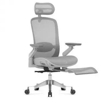 MARK ADLER Leadpro 8.7 sedia da ufficio grigio con poggiatesta e meccanismo basculante