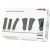 Märklin 24802 binario curvo H0 C-Gleis R2 15° (1 pezzo)