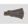 Märklin H0 binario C scambio a tre vie 188,3 mm con massicciata (24630)