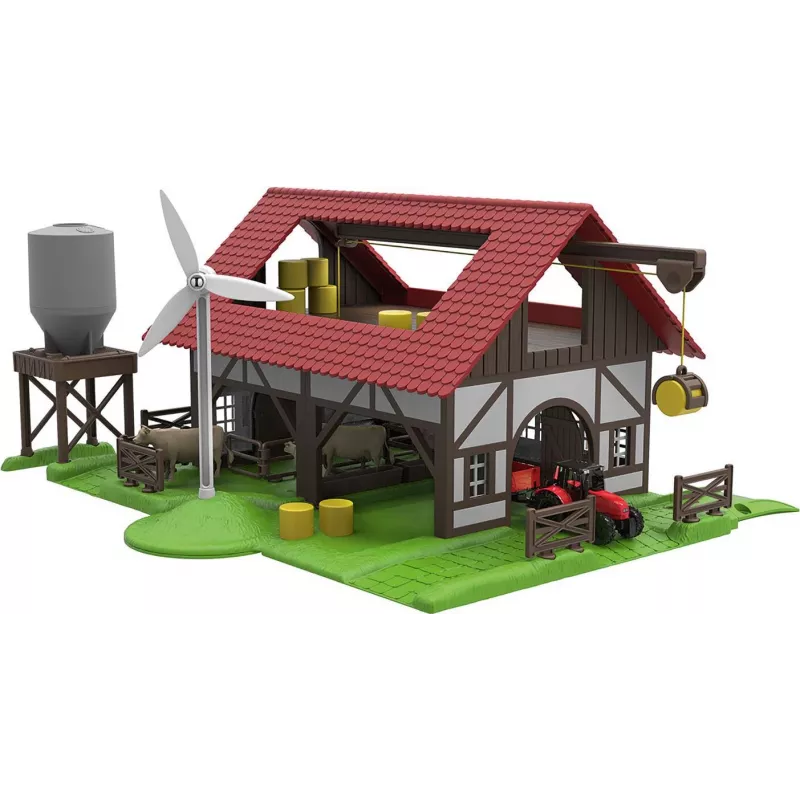 Märklin My World H0 set di partenza fattoria 72212 – treno a batteria con animali e binari