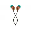 Marley Smile Jamaica auricolari in-ear con filo con microfono e USB-C, driver da 9 mm – Rasta (EM-JE042-RA)