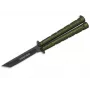 K25 36249 Balisong Coltello a farfalla, verde