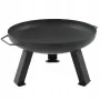 MASTER GRILL braciere da giardino 80 cm rotondo acciaio nero
