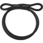 Master Lock 49EURD cavo di sicurezza con asola, 3 m, 10 mm, nero