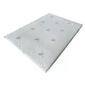 Topper materasso Masterjero 180x200x5 cm – memory foam a densità media con fodera lavabile