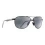 MAUI JIM 728-2M occhiali da sole polarizzati uomo - montatura nero opaco, lenti grigio neutro