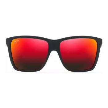 Maui Jim Red Sands Occhiali da sole RM864-02A Unisex 64mm Montatura nero opaco Lenti grigio neutro