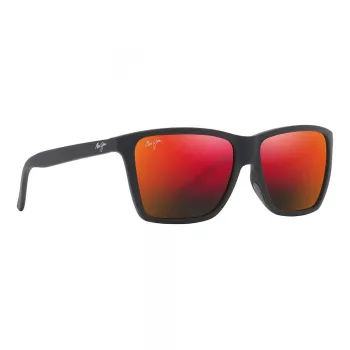 Maui Jim Red Sands Occhiali da sole RM864-02A Unisex 64mm Montatura nero opaco Lenti grigio neutro