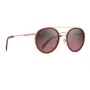 MAUI JIM RS534-16R occhiali da sole unisex, montatura nero opaco, lenti grigio neutro, 54/18/140 mm