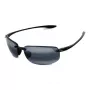 MAUI JIM Occhiali da sole unisex 407-02 Mauna Kea Gloss Black Neutral Grey Polarized 64mm