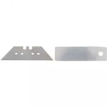 MAUL 7786909 lame di ricambio per cutter, trapezoidali, confezione da 10, lame in acciaio 52 mm per taglio moquette e cartone