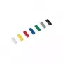 MAUL HEBEL Solid magnete, forza di tenuta 1,0 kg, rettangolare 54 x 19 mm, nero, plastica infrangibile 61650-90