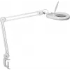 MAUL Lampada LED con Lente d'Ingrandimento Viso con Base a Morsetto, Bianco