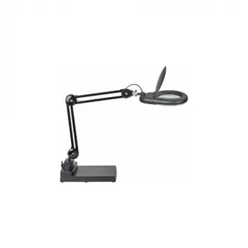 MAUL lente LED Viso con supporto nero