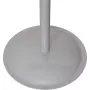 MAULsaphir Lite appendiabiti grigio 8 ganci 1700 mm acciaio base in cemento 9401582