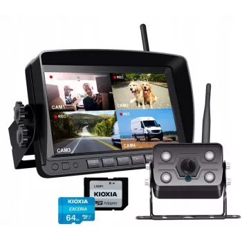 MBG line kit telecamera per retromarcia monitor 7