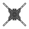 MCN Maclean MC-190 supporto TV da parete completamente orientabile per schermi 32-55 inch, VESA fino a 400x400, 25 kg, nero