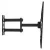 MCN Maclean MC-191 Supporto TV da parete full motion per schermi 32-55 pollici, VESA 400x400, 30 kg, nero