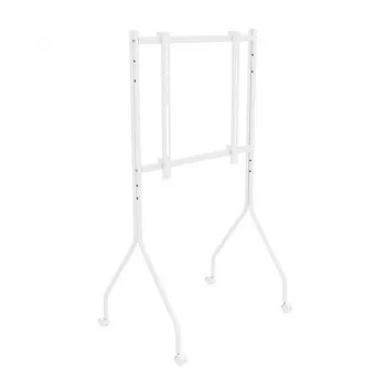 MCN Maclean supporto / carrello TV su ruote, 37–80, carico max 50 kg, VESA max 600x400, bianco, MC-180 W