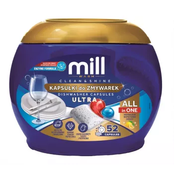 MD2 MILL pastiglie lavastoviglie CLEAN&SHINE Ultra 52 pz. 3K.S