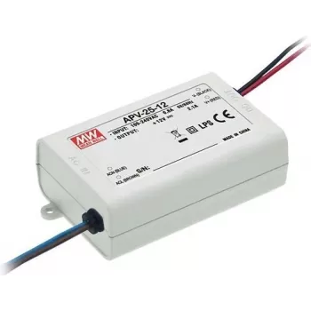 MEAN WELL APV-25-24 driver LED a tensione costante 24V 25W IP42 bianco
