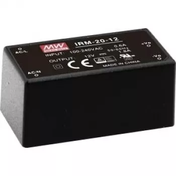 MEAN WELL IRM-20-5 Modulo alimentatore AC-DC incapsulato 20W 5V 4A, nero