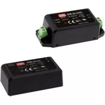 MEAN WELL IRM-30-5 Alimentatore incapsulato per montaggio PCB 30W 5V 6A, nero