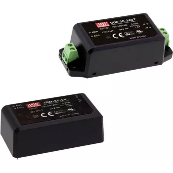 MEAN WELL IRM-30-5ST alimentatore AC/DC per montaggio su circuito stampato 5V 6A 30W modulo incapsulato