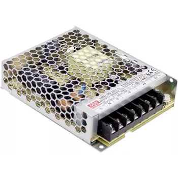 MEAN WELL LRS-100-24 alimentatore switching industriale a uscita singola 108W 24V DC 4,5A case in metallo
