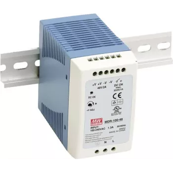 MEAN WELL MDR-100-12 alimentatore per guida DIN 100W 12V 7,5A