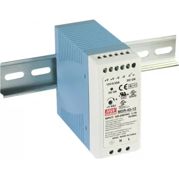 MEAN WELL MDR-40-12 alimentatore per guida DIN 12V DC 3,33A 40W