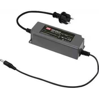 MEAN WELL OWA-60E-15 alimentatore driver LED 60W 15V 4A IP67 con spina EU