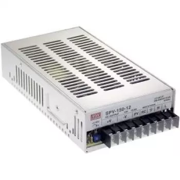 MEAN WELL SPV-150-48 153,6W 48V 3,2A alimentatore switching AC/DC chiuso a uscita singola con PFC attivo e raffreddamento passivo