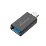 MEDIARANGE MRCS216 adattatore USB-A a USB-C, nero, 5 Gbit/s