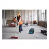 Medion LIFE P66896 Premium radio da cantiere, DAB+, FM, Bluetooth, 30 W, IP54, batteria ricaricabile, nero/blu