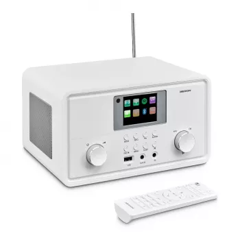 MEDION MD 88069 Radio internet con DAB+, FM, Bluetooth e WLAN, bianco