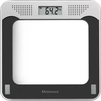 Medisana PS 425 bilancia pesapersone digitale 180 kg nero grigio vetro 40448