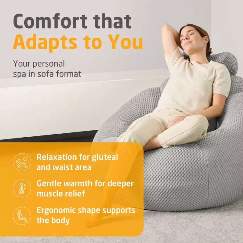 Medisana RS100 Bubble Sofa con massaggio, grigio