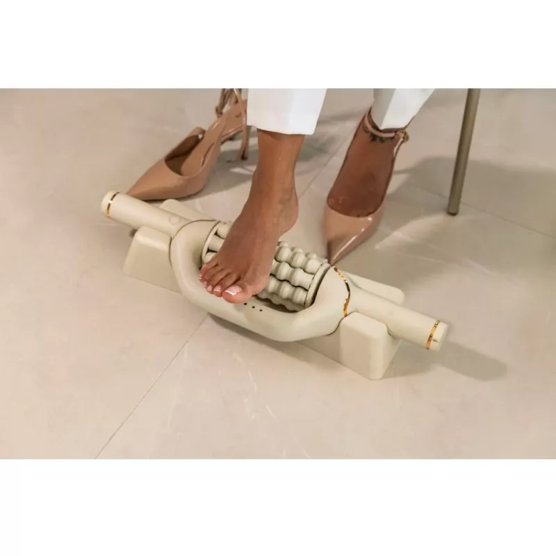 Medivon Bella Fit Wireless Roller - Massaggiatore Anti-Cellulite con EMS, Luce Rossa, Vibrazione