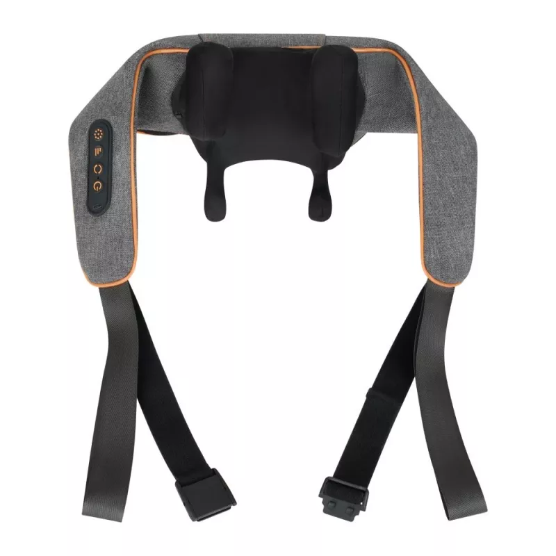 Medivon Collar Simple 2 Massaggiatore Shiatsu per Collo e Spalle con Calore, Nero