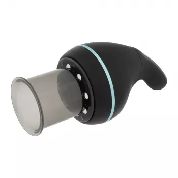 MEDIVON Eclipse Cupping Massager con Cups - Terapia Dinamica a Vuoto, Luce Rossa e Calore, 12 Livelli, Senza Fili