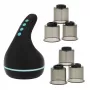 MEDIVON Eclipse Cupping Massager con Cups - Terapia Dinamica a Vuoto, Luce Rossa e Calore, 12 Livelli, Senza Fili