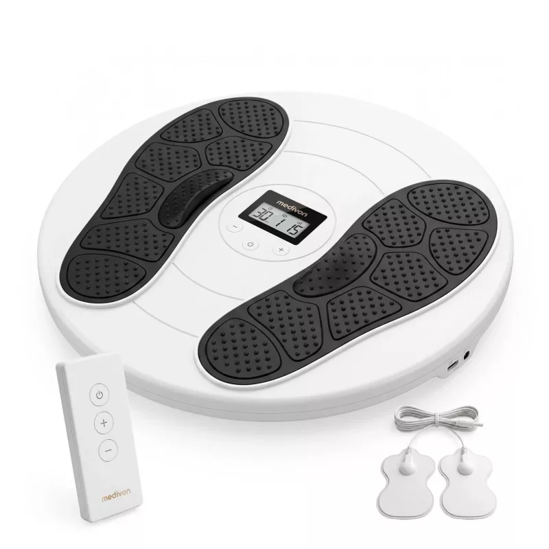 Medivon Flux TENS + EMS White - Stimolatore muscolare digitale a 2 canali