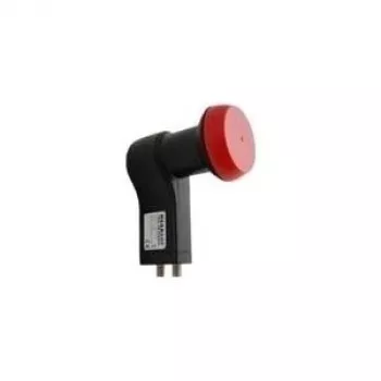 Megasat Diavolo Twin LNB 0,1dB – LNB satellitare twin universale con 2 uscite, basso fattore di rumore, feedhorn 40mm